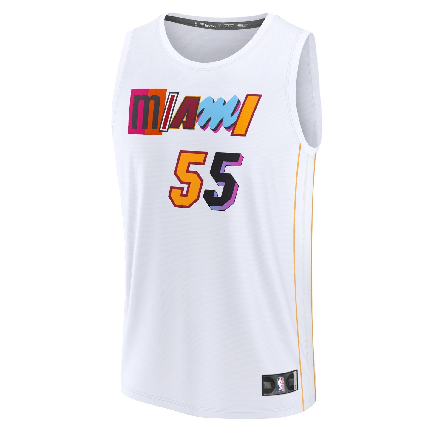 Duncan Robinson Miami Heat Fanatics Branded 2022/23 Fastbreak Jersey - City Edition - White